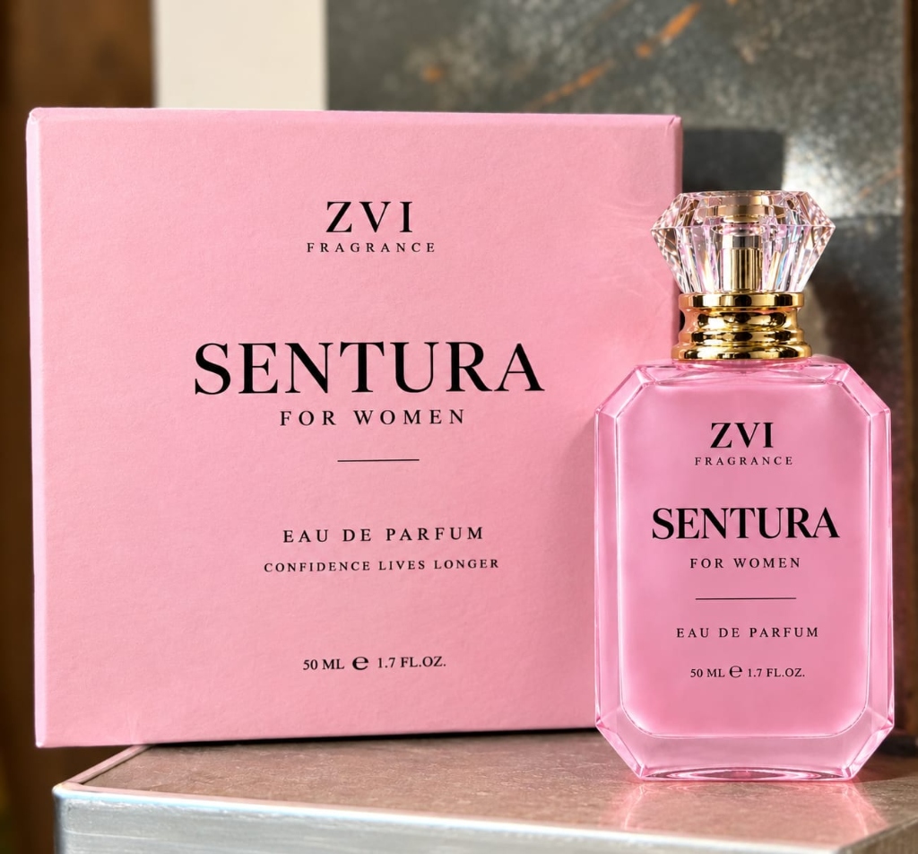 SENTURA FOR WOMEN Box & Bottle Packaging
